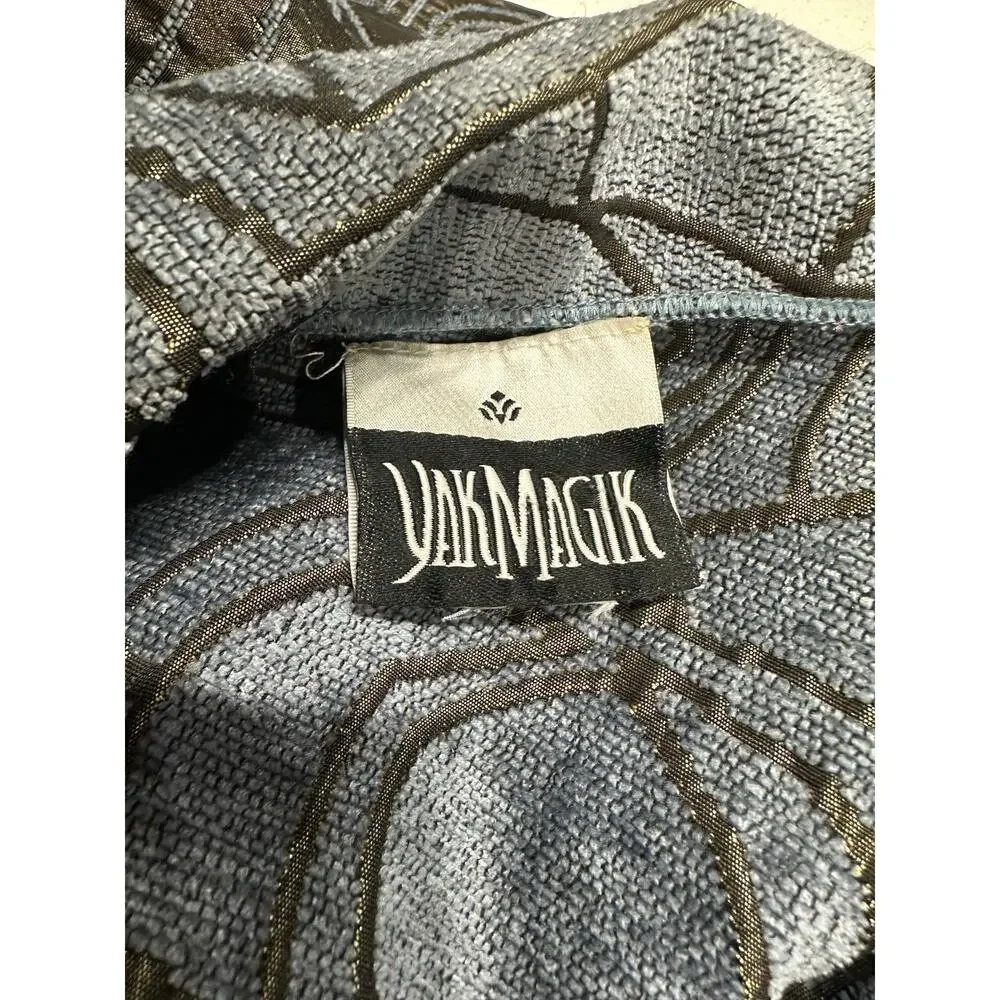 Yak Magik Women’s Jacket Embroidered Embellished Metallic Artsy Boho Nepal M/L - Picture 3 of 16